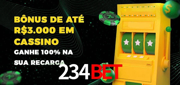 234Bet melhor bônus de depósito